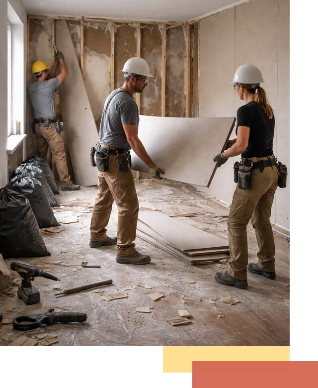 Демонтаж стеновых панелей в Кизляре быстро и аккуратно