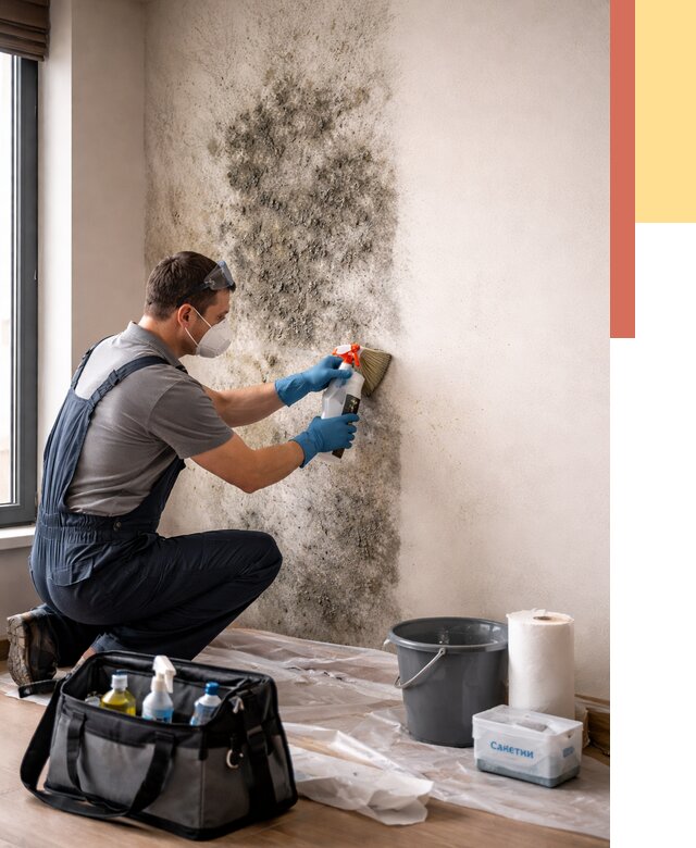 Удаление плесени со стен в Кизляре от 2185 руб. — быстро и недорого | ОТДЕЛОЧНИК-Кзр