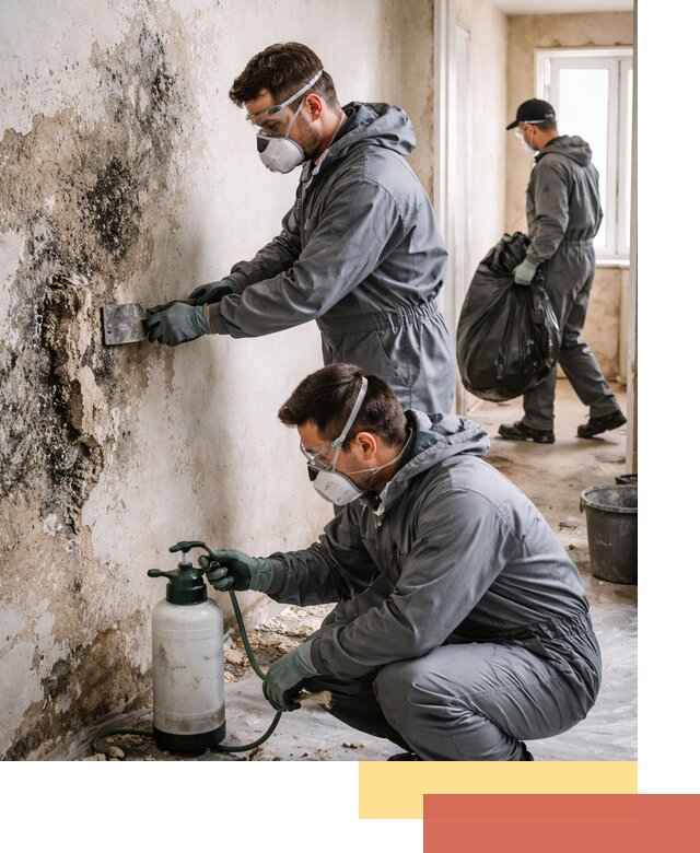 Удаление плесени со стен профессионально в Кизляре