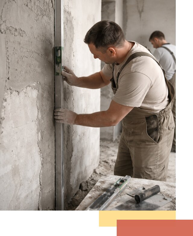 Установка штукатурных маяков в Кизляре с гарантией качества