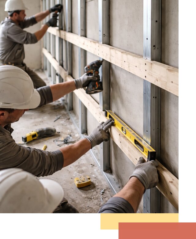 Устройство обрешетки под панели в Кизляре