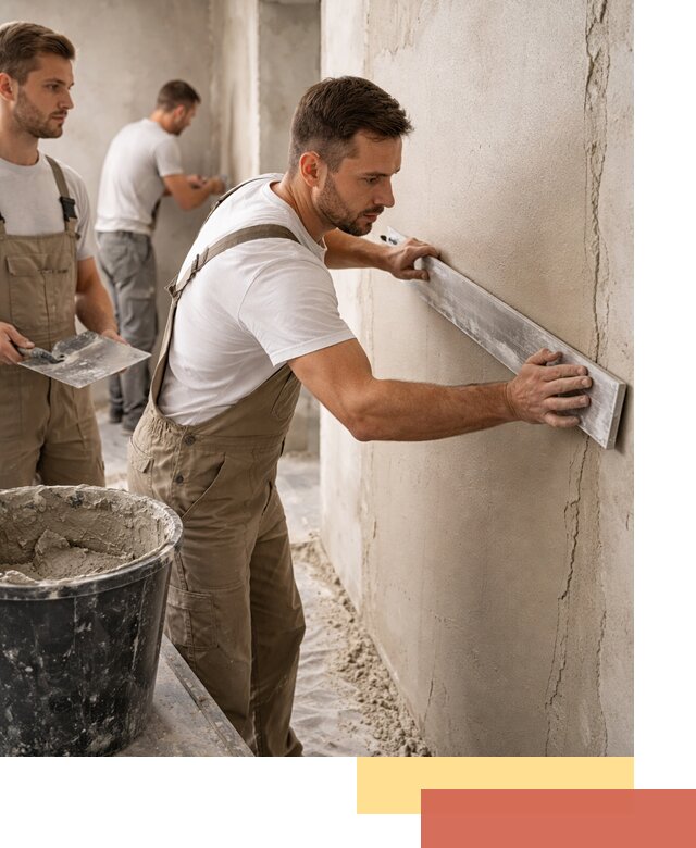 Штукатурка стен без маяков в Кизляре быстро и качественно