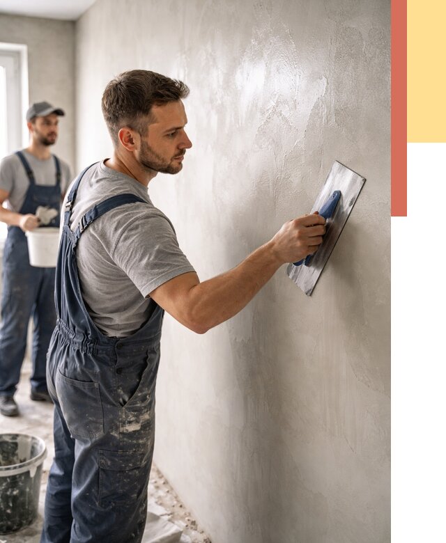 Глянцевание штукатурки стен в Кизляре от 7621 руб. — услуги и затирка | ОТДЕЛОЧНИК-Кзр