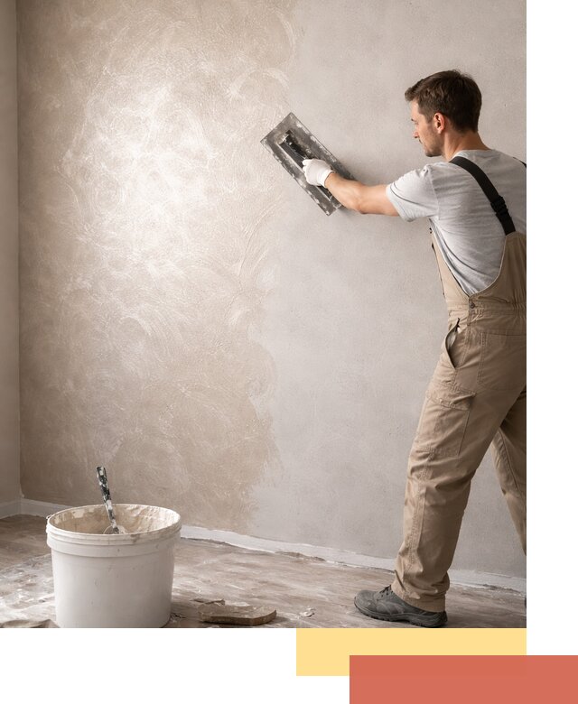 Декоративная штукатурка «Мокрый шелк» под ключ в Кизляре