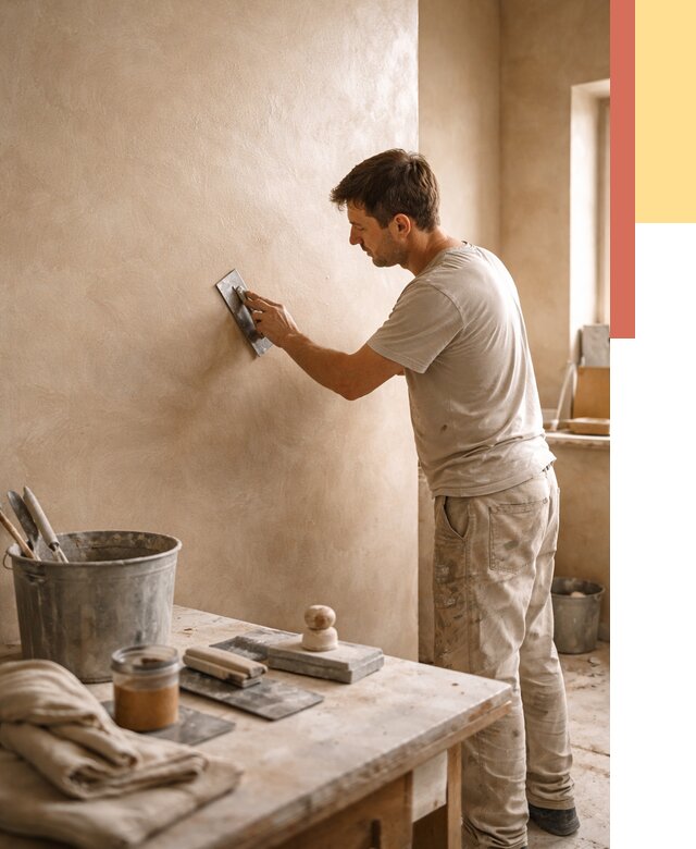 Марокканская штукатурка таделакт в Кизляре под ключ от 4268 руб. | ОТДЕЛОЧНИК-Кзр