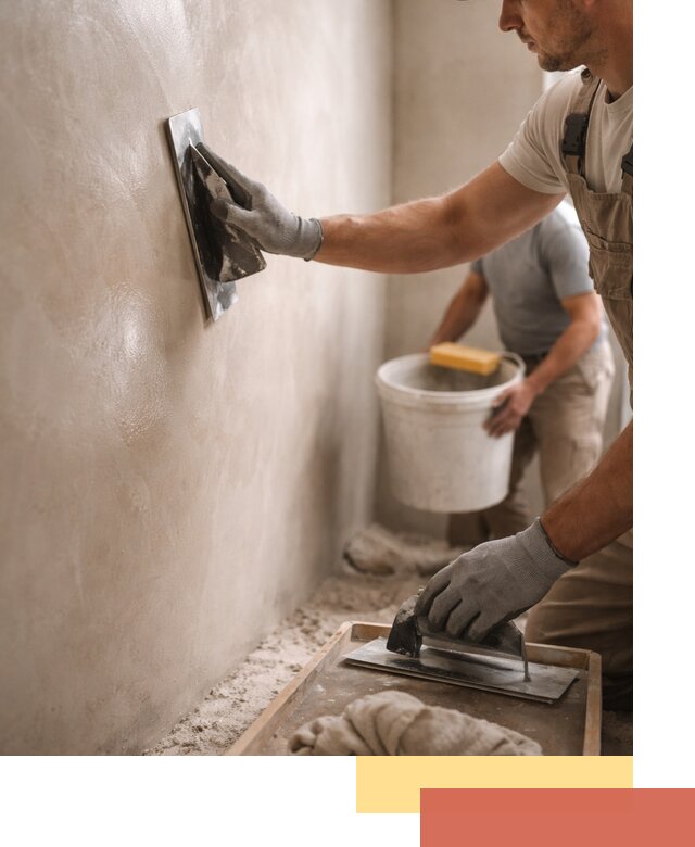 Нанесение марокканской штукатурки таделакт в Кизляре