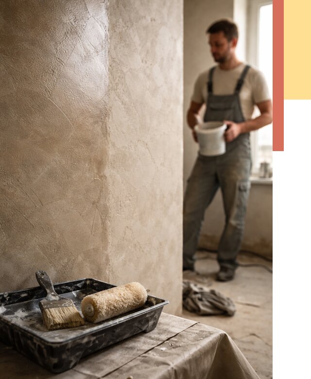 Нанесение воска на штукатурку в Кизляре от 3556 руб. | Услуги ОТДЕЛОЧНИК-Кзр