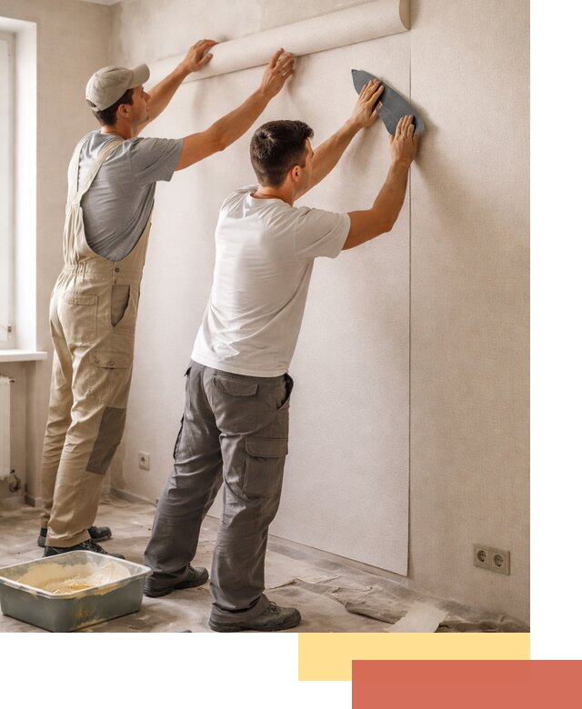 Поклейка виниловых обоев в Кизляре профессионально и качественно