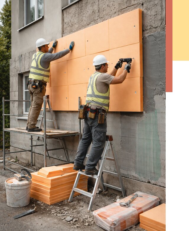 Утепление стен пеноплексом в Кизляре от 1880 руб./м2 — быстро и недорого | ОТДЕЛОЧНИК-Кзр
