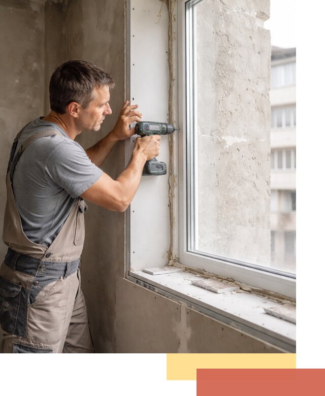 Монтаж гипсокартонных откосов в Кизляре под ключ