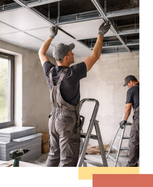 Монтаж кассетного потолка в Кизляре качественно и быстро