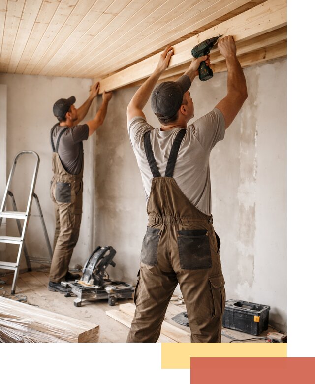 Монтаж потолка из вагонки в Кизляре профессионально и аккуратно