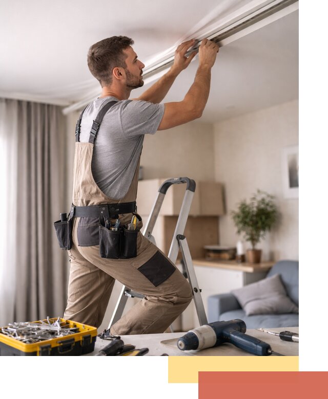 Ремонт натяжных потолков в Кизляре — качественно и оперативно