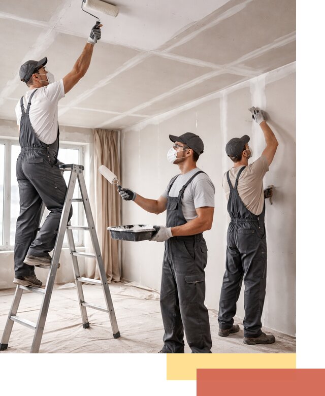 Покраска потолка из гипсокартона в Кизляре качественно и недорого