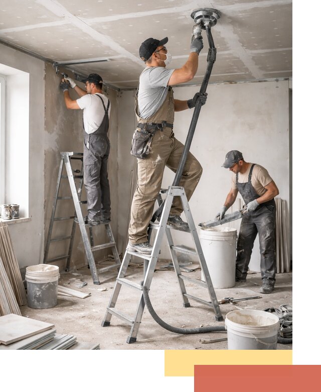 Ремонт потолка из гипсокартона в Кизляре: быстрый и качественный монтаж