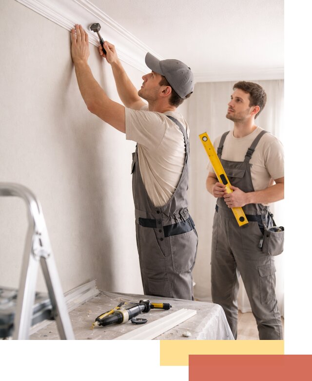 Монтаж потолочного плинтуса в Кизляре качественно и быстро